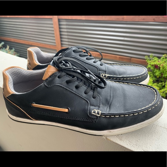 Black Leather Aldo Shoes - great condition - Picture 1 of 5